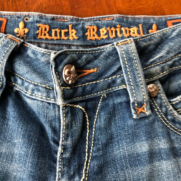 Rock Revival Gwen Bootcut Jeans Sz 29 EUC - Picture 6 of 16